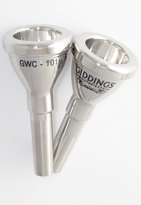 GWC-101 Small Bore Trombone Mouthpiece - Giddings Mouthpieces