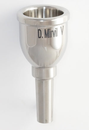 Dunwoody Mirvil Signature Bass Trombone Mouthpiece